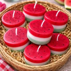 Watermelon Candles