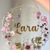 Floral Name Sign